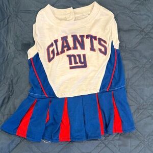 Giants dog  Cheerleader Dress -NFL